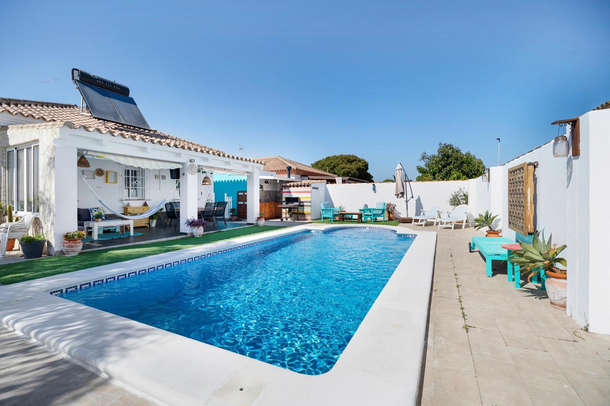 Casa Las Golondrinas-Solo Familias Chiclana de la Frontera Exterior foto