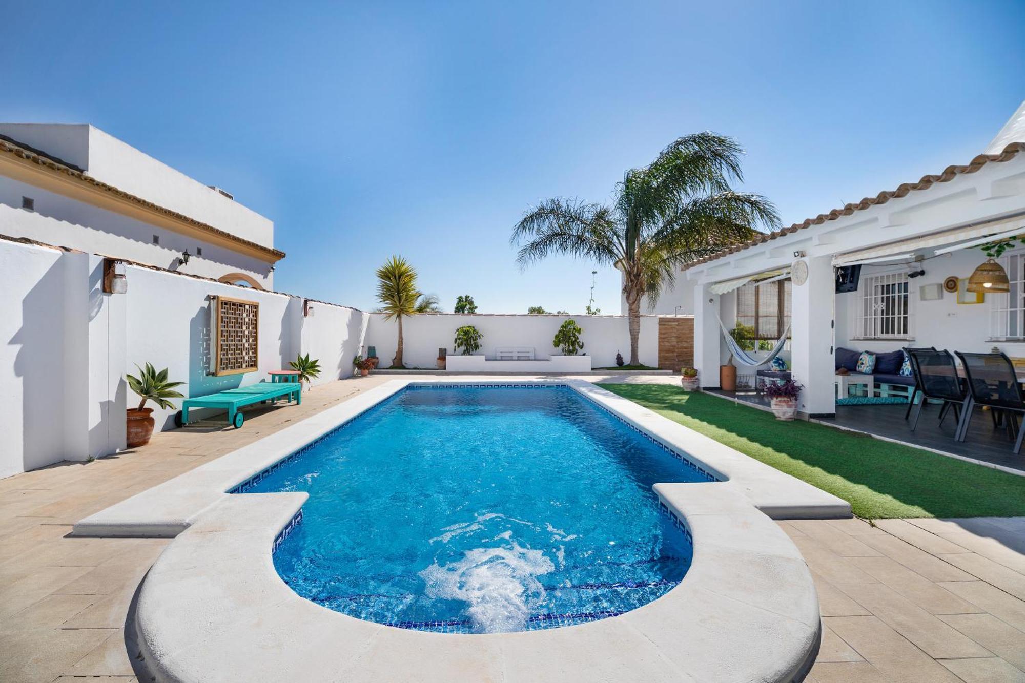 Casa Las Golondrinas-Solo Familias Chiclana de la Frontera Exterior foto
